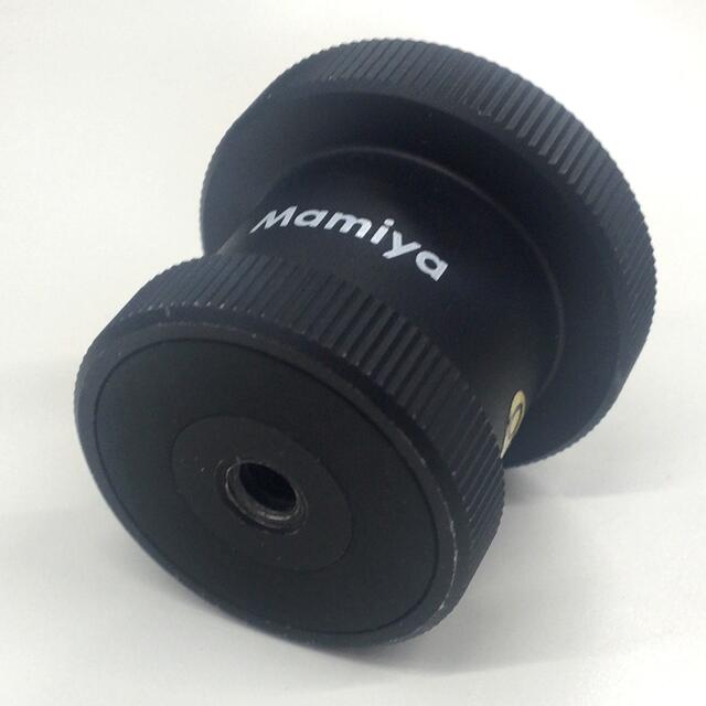 USTMamiya(マミヤ)のNEW MAMIYA6 645 等 三脚アダプターN マミヤ純正 スマホ/家電/カメラのカメラ(フィルムカメラ)の商品写真