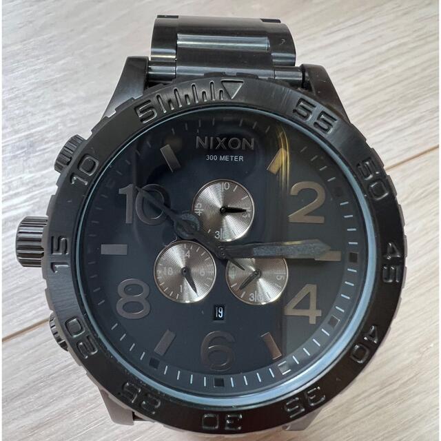 nixon クロノグラフ51-30 ALL GUNMETAL stainless