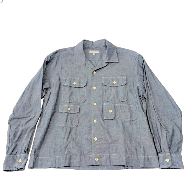 ENGINEERED GARMENTS Bowling Shirt Chambr