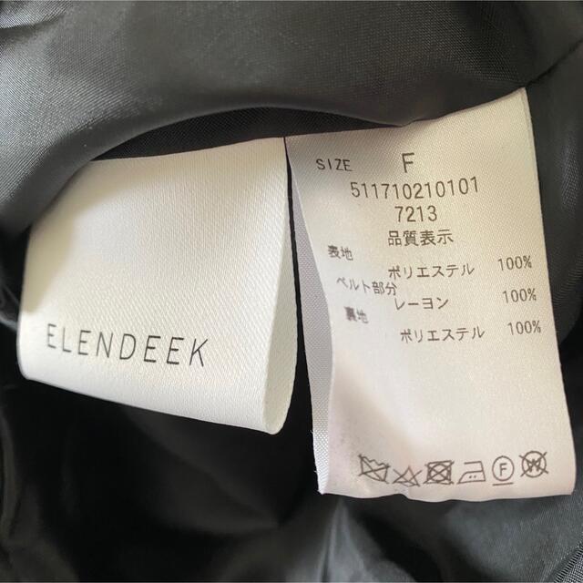STUDIOUS(ステュディオス)の定価¥24200美品✦ELENDEEK エレンディーク オフショルダーブルゾン レディースのジャケット/アウター(ブルゾン)の商品写真