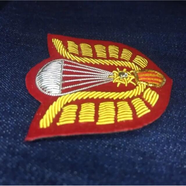 米軍ベトナム戦争/南ベトナムARVN空挺隊/ブリオン刺繍ベレー章 エンタメ/ホビーのミリタリー(個人装備)の商品写真