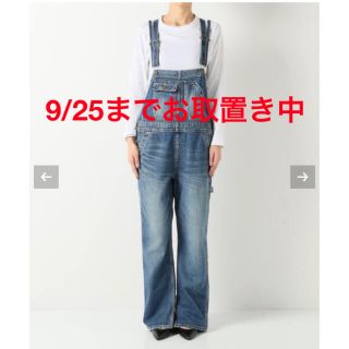 アパルトモンドゥーズィエムクラス(L'Appartement DEUXIEME CLASSE)のL'Appartement Denim over all 36(サロペット/オーバーオール)