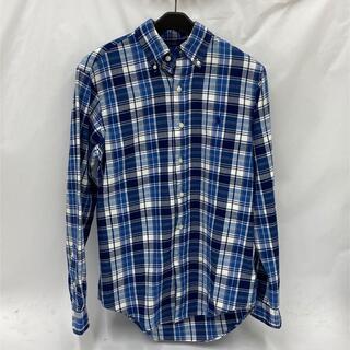 ラルフローレン(Ralph Lauren)のポロラルフローレン　チェック　ブルー系　シャツ　長袖　r337(シャツ)