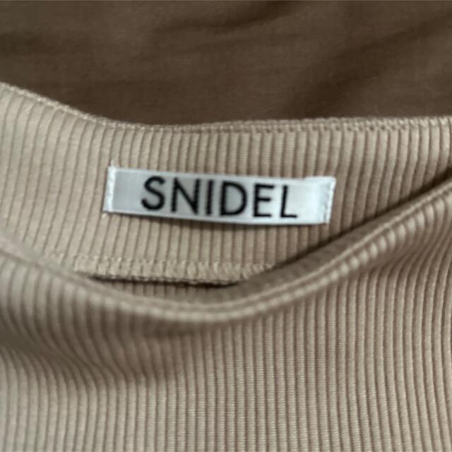 SNIDEL(スナイデル)のSNIDEL シアースリーブカットソー レディースのトップス(カットソー(半袖/袖なし))の商品写真