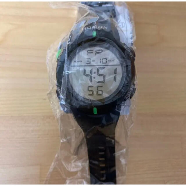デジタルウォッチ 腕時計 グリーン ユニセックス 防水 アウトドア 送料無料   メンズの時計(腕時計(デジタル))の商品写真