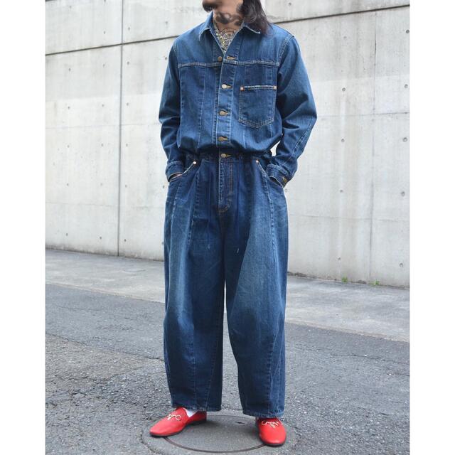 Needles(ニードルス)のNeedles H.D. ALL IN ONE 12OZ DENIM Sサイズ メンズのパンツ(サロペット/オーバーオール)の商品写真