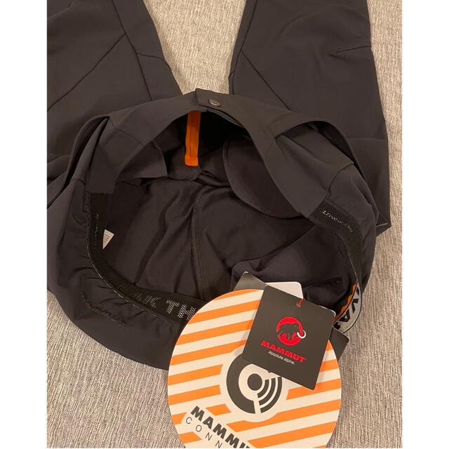 マムート レディース ソフトシェルパンツ 登山 ハイキング L ブラック-