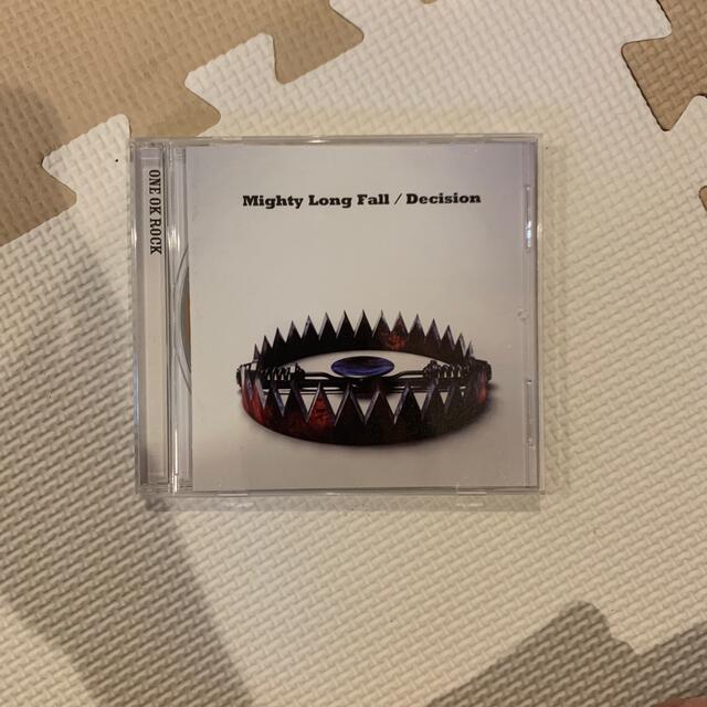 ONE OK ROCK(ワンオクロック)のMighty Long Fall/Decision エンタメ/ホビーのCD(ポップス/ロック(邦楽))の商品写真