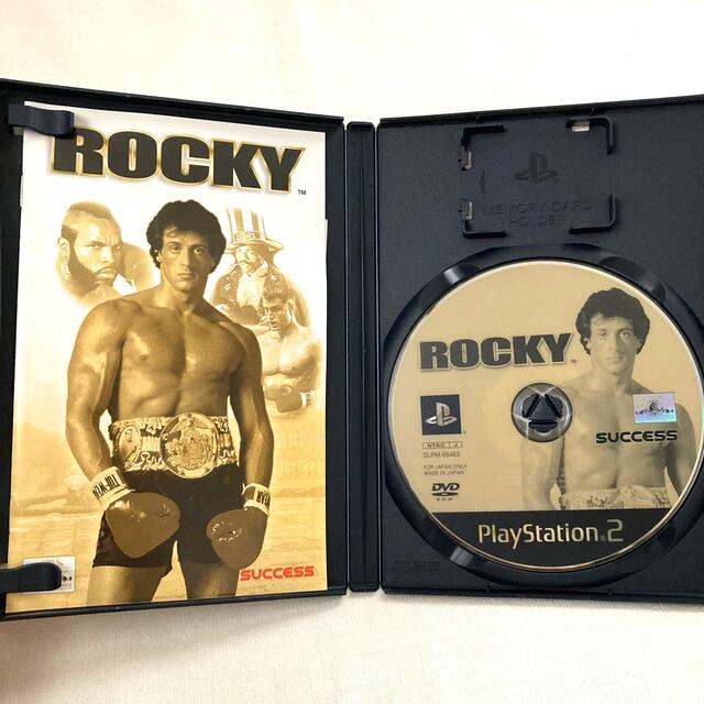 PlayStation2(プレイステーション2)のROCKY PS2 エンタメ/ホビーのゲームソフト/ゲーム機本体(家庭用ゲームソフト)の商品写真