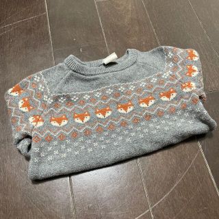 エイチアンドエム(H&M)のH&M キツネ柄セーター(ニット/セーター)