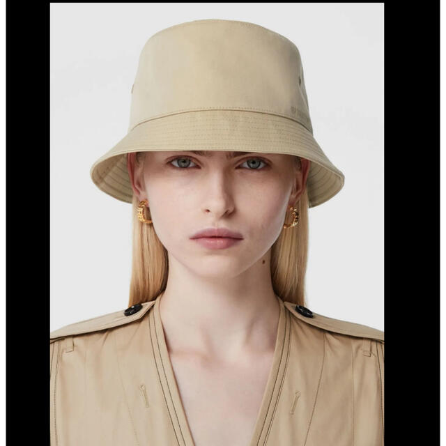 新品タグ付き Burberry コットン バケット ハット 売り切れ必至! 35