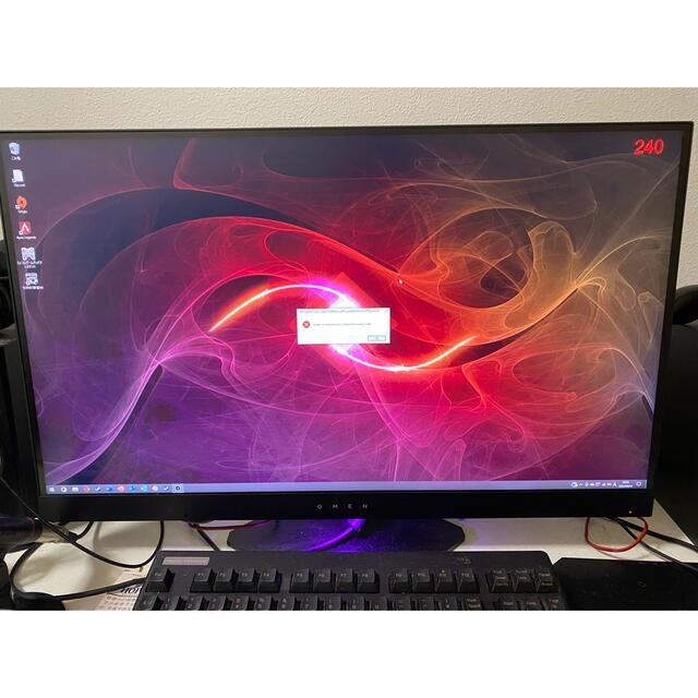 ★値下げ中★OMEN X27 27インチゲーミングモニター 240hz