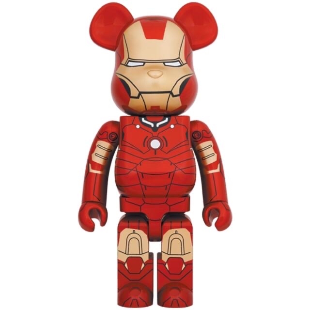 BE@RBRICK(ベアブリック)のBE@RBRICK IRONMAN MARK50 1000％ ベアブリック エンタメ/ホビーのフィギュア(その他)の商品写真