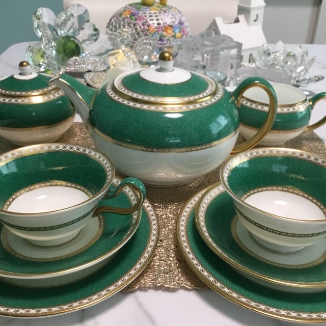 【新品未使用】WEDGWOOD ユーランダーパウダーグリーン