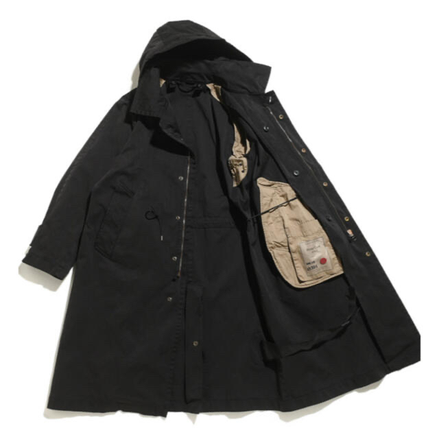 Ten C テンシー RIDER COAT 48 black | www.jarussi.com.br
