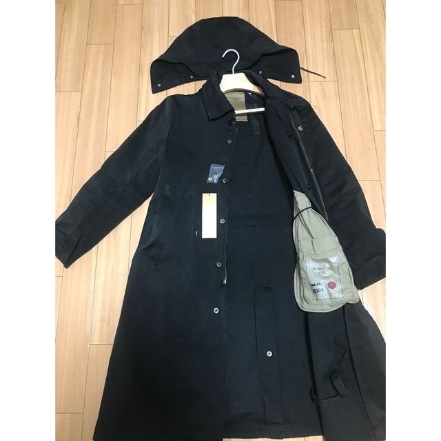 Ten C テンシー RIDER COAT 48 black メンズのジャケット/アウター(モッズコート)の商品写真