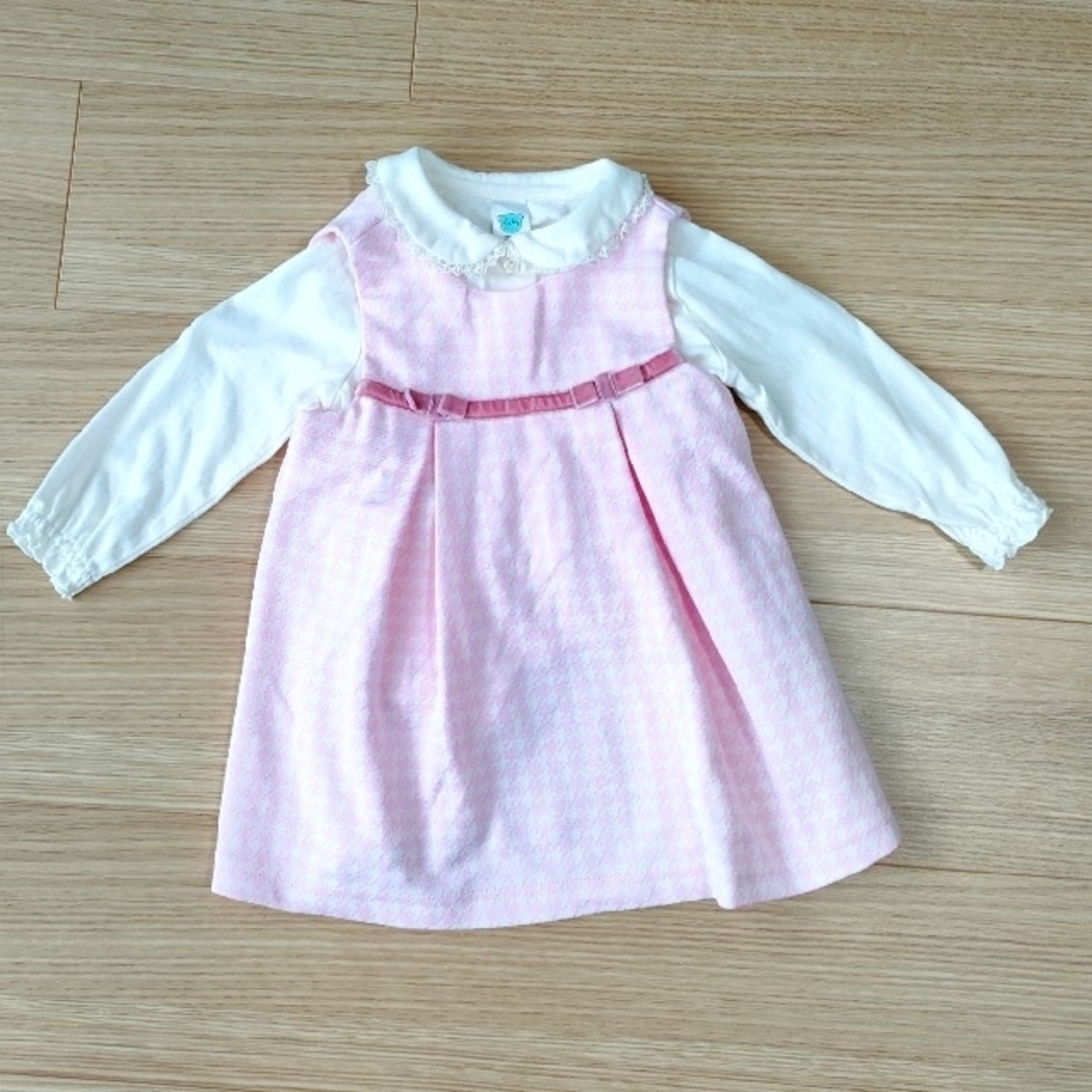 motherways(マザウェイズ)の女の子ワンピース　80cm〜90cm　フォーマル☆motherways キッズ/ベビー/マタニティのキッズ服女の子用(90cm~)(ドレス/フォーマル)の商品写真