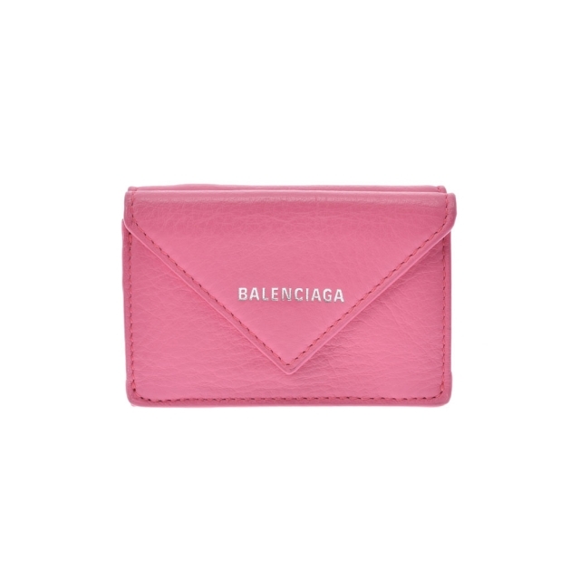 有名ブランド Balenciaga - バレンシアガ ペーパーミニウォレット 三