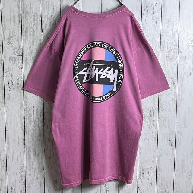 人気　stussy  ステューシー　サーフマンロゴ   ＸＬ