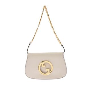 グッチ(Gucci)のグッチ  ブロンディ チェーン ショルダーバッグ 白(ショルダーバッグ)