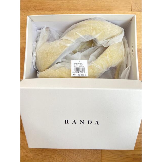 RANDA ランダ 走れる美脚パンプス イエロー 22センチ RANDA ランダ 走れる美脚パンプス イエロー 22センチ