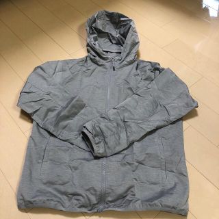 ユニクロ(UNIQLO)のユニクロ　ウインドブレーカー　150 グレー（値下げ）(ジャケット/上着)