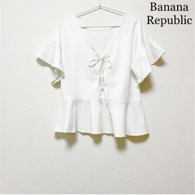 Banana Republic(バナナリパブリック)の♡ 美品　♡ Banana Republic バナナリパブリック　トップス　M レディースのトップス(シャツ/ブラウス(半袖/袖なし))の商品写真