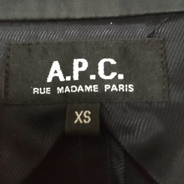 A.P.C(アーペーセー)の格安APC紺ジャケット メンズのジャケット/アウター(テーラードジャケット)の商品写真