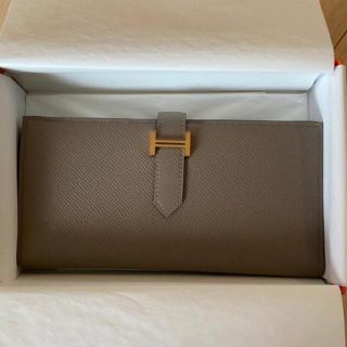 エルメス(Hermes)のエルメス　ベアンスフレ　新品未使用　グリアスファルト　レア　限定(財布)