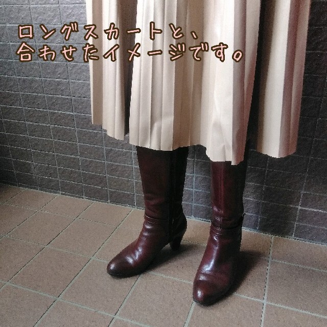 cavacava サヴァサヴァ 本革 ダークブラウン ロングブーツ