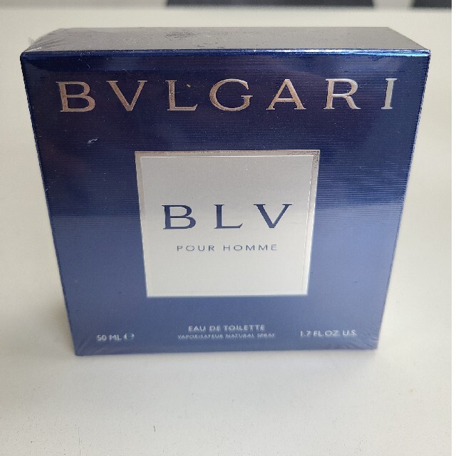 BVLGARI(ブルガリ)の新品未開封BVLGARI　ブルガリブループールオム　オードトワレ50ml コスメ/美容の香水(香水(男性用))の商品写真