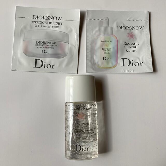 Dior(ディオール)のDIORSNOW スノーライト エッセンス ローション サンプル 化粧水 美容液 コスメ/美容のスキンケア/基礎化粧品(化粧水/ローション)の商品写真