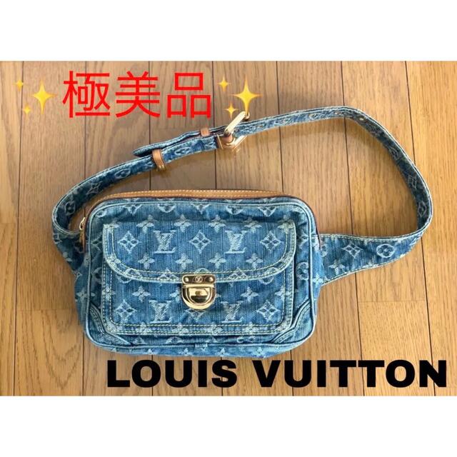LOUIS VUITTON LOUIS VUITTON モノグラムデニム バムバッグ M95347