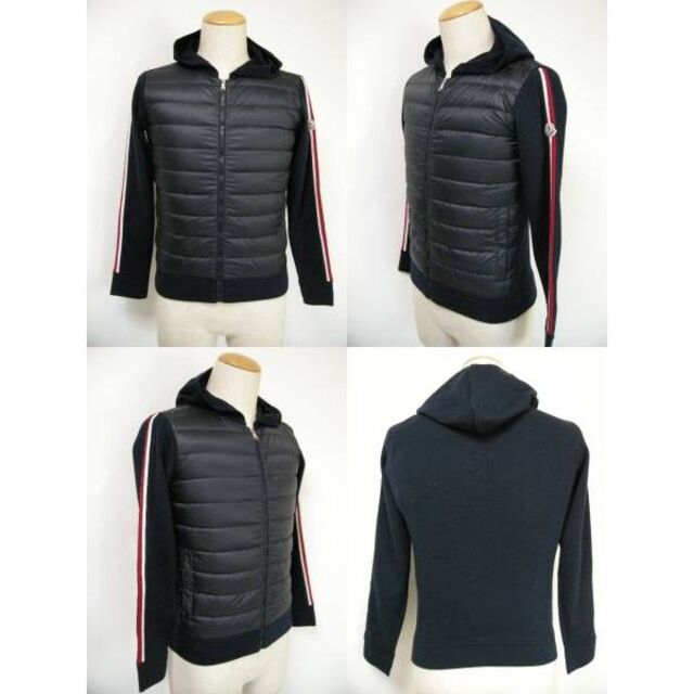 MONCLER(モンクレール)のキッズ8A(8才相当)◆新品本物◆モンクレール ニット切替ライトダウンジャケット キッズ/ベビー/マタニティのキッズ服男の子用(90cm~)(ジャケット/上着)の商品写真