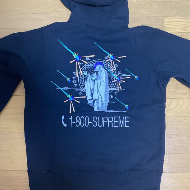 supreme 1-800 hooded sweatshirt