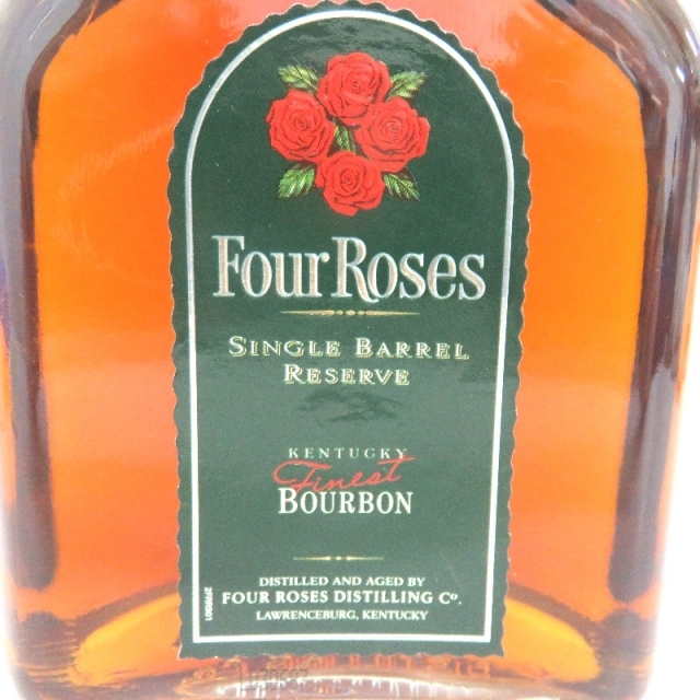 FOXEY(フォクシー)の未開封★Four Roses【フォアローゼス】 シングルバレル リザーブ 750ml 箱なし【中古】 食品/飲料/酒の酒(ウイスキー)の商品写真