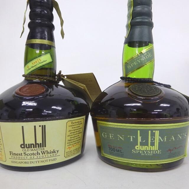 Dunhill(ダンヒル)の未開封★Dunhill【ダンヒル】 2本セット 750/700ml 箱なし【中古】 食品/飲料/酒の酒(ウイスキー)の商品写真