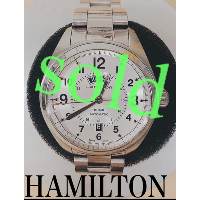 Hamilton(ハミルトン)の正規品【HAMILTON】メンズ腕時計　カーキフィールド メンズの時計(腕時計(アナログ))の商品写真