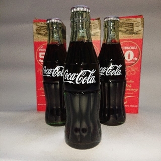コカコーラ(コカ・コーラ)のコカ・コーラ ガラスビン(190ml) 未開栓3本セット(その他)
