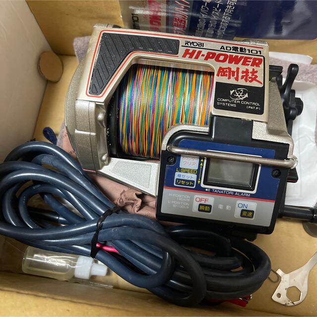 RYOBI AD電動101 HI-POWER 剛技 - リール