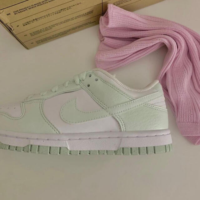 Nike Dunk Low Next Nature White Mintレディース