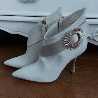 マノロブラニク(MANOLO BLAHNIK)のショートブーツ36 マノロブラニク(ブーツ)