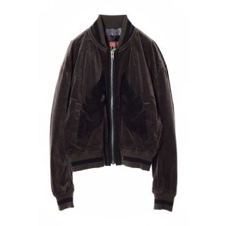 ハイダーアッカーマン(Haider Ackermann)のHaider Ackermann ベルベット ボンバージャケット(ブルゾン)