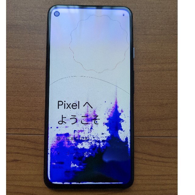 スマホ/家電/カメラ最終値下げ　グーグルピクセル4a5g 　液漏れ　googlepixel4a5g