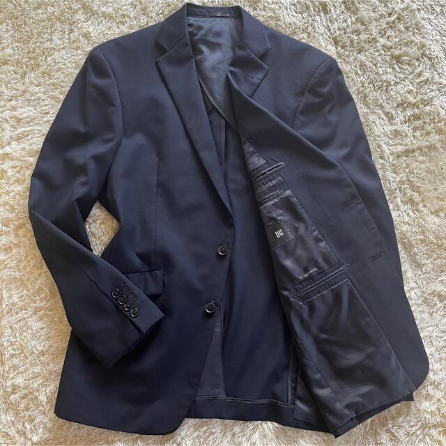 スーツセレクト　テーラードジャケット　ブレザー　スーツ　ネイビー メンズのスーツ(スーツジャケット)の商品写真