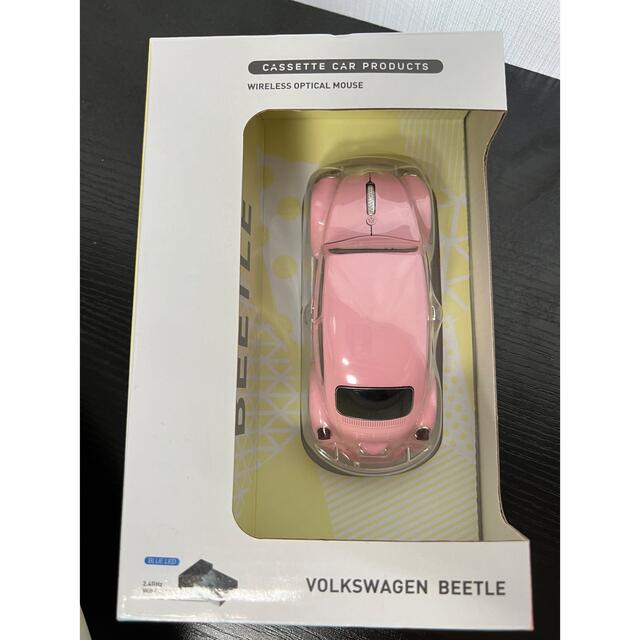 Volkswagen(フォルクスワーゲン)のthe beetle ビートル　フォルクスワーゲン　vw ワイヤレスマウス 自動車/バイクの自動車(車外アクセサリ)の商品写真