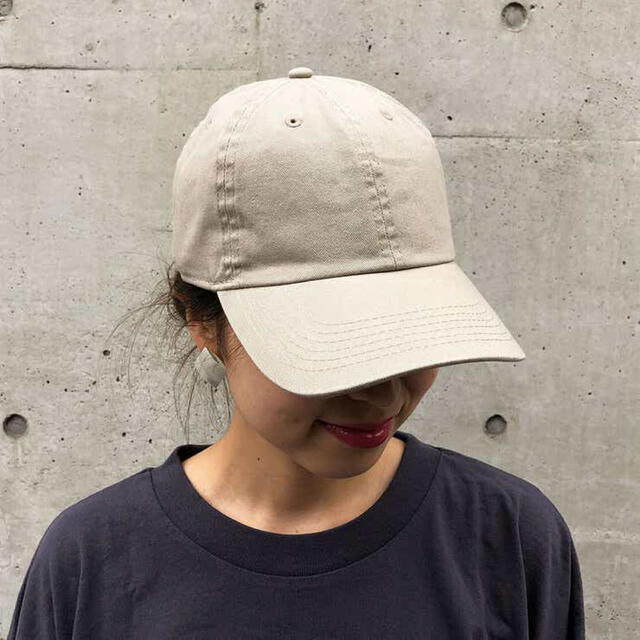 newhattan(ニューハッタン)の新品 ニューハッタン キャップ 帽子 cap レディースメンズ ベージュ系カーキ レディースの帽子(キャップ)の商品写真