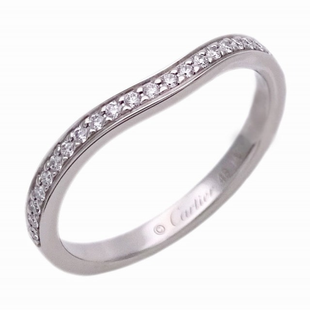 Cartier バレリーナ ウェディングリング ダイヤモンド Pt950