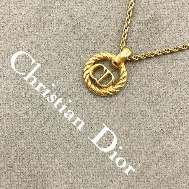 クリスチャンディオール ネックレス ゴールド Dior