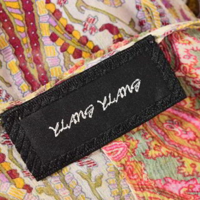 YLANG YLANG(イランイラン)のYLANG YLANG ペイズリー柄 シルク ワンピース レディースのワンピース(その他)の商品写真